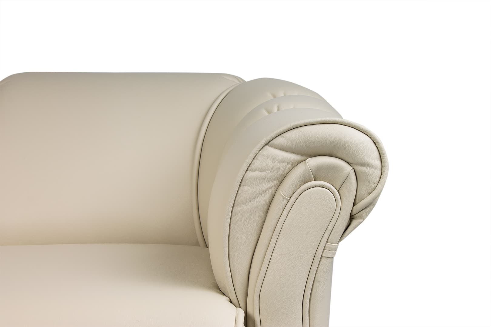 Декоративные детали. Объёмные подлокотники с аккуратными прострочками подчёркивают изысканность дизайна